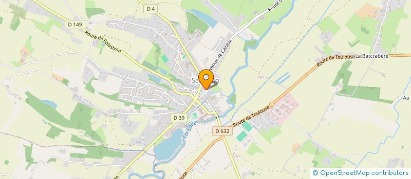 localisation de l'entreprise HAUTE GARONNE ET GERS TAXI  SAMATAN