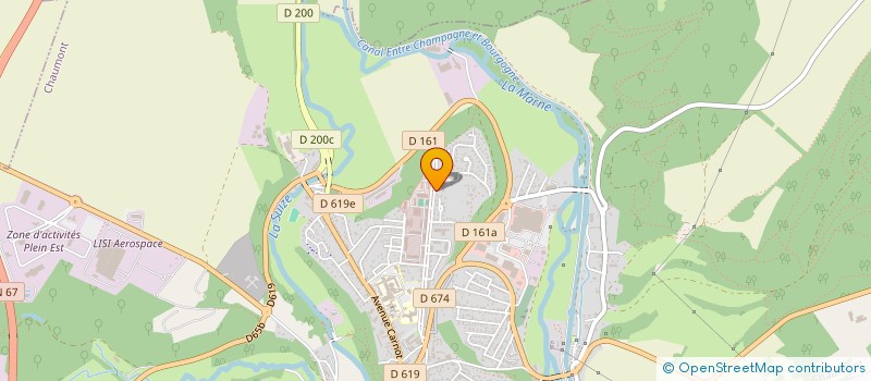 localisation de l'entreprise HAUTE-MARNE CONSEIL ELEVAGE (HMCE) à CHAUMONT
