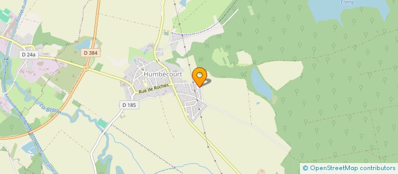 localisation de l'entreprise HAUTE MARNE INVESTISSEMENT à HUMBECOURT