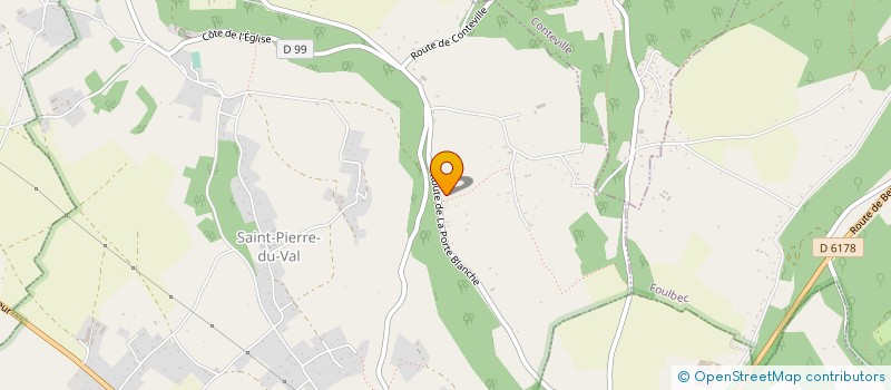 localisation de l'entreprise HAUTE NORMANDIE DEMOLITION TRAVAUX PUBLICS  CONTEVILLE