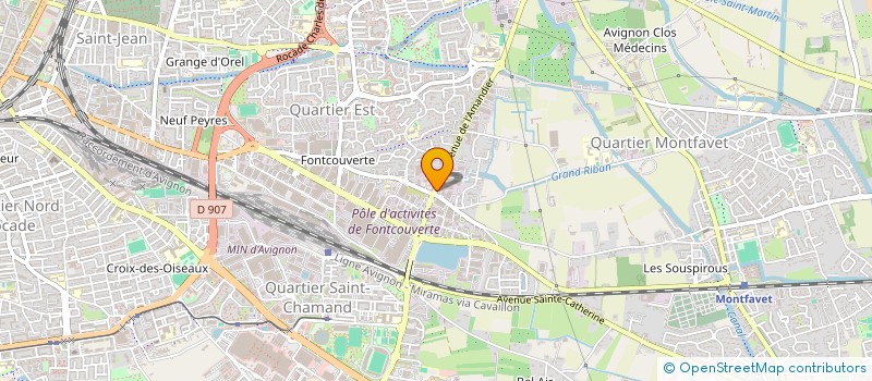 localisation de l'entreprise HAUTE PRESSION 3000 à AVIGNON