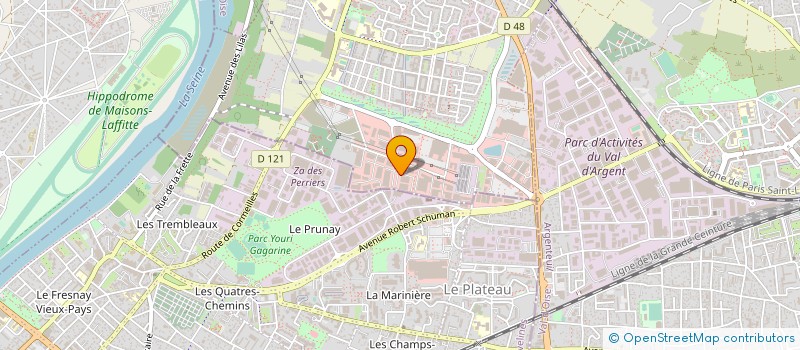 localisation de l'entreprise HAUTE PRESSION PLUS à CORMEILLES-EN-PARISIS