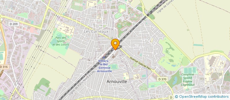 localisation de l'entreprise HAUTE PROTECTION à ARNOUVILLE