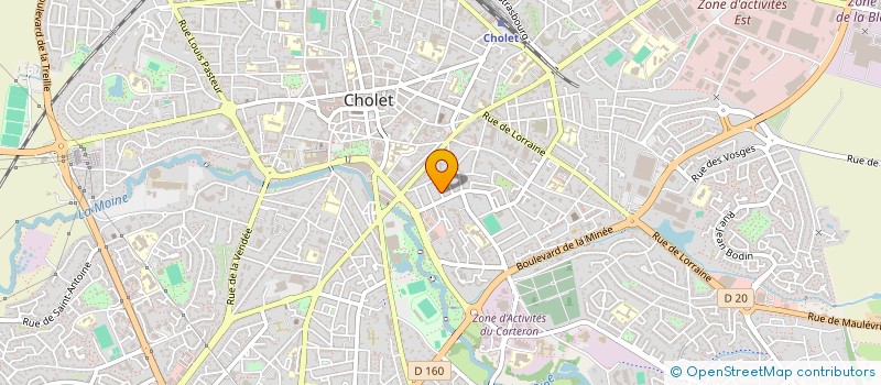 localisation de l'entreprise HAUTE SAULZAIE à CHOLET