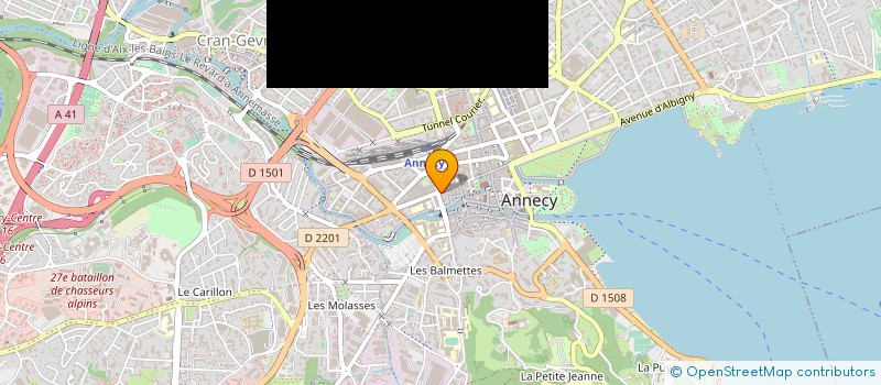 localisation de l'entreprise HAUTE SAVOIE DEMAIN à ANNECY