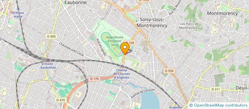 localisation de l'entreprise HAUTE SECURITE à SOISY-SOUS-MONTMORENCY