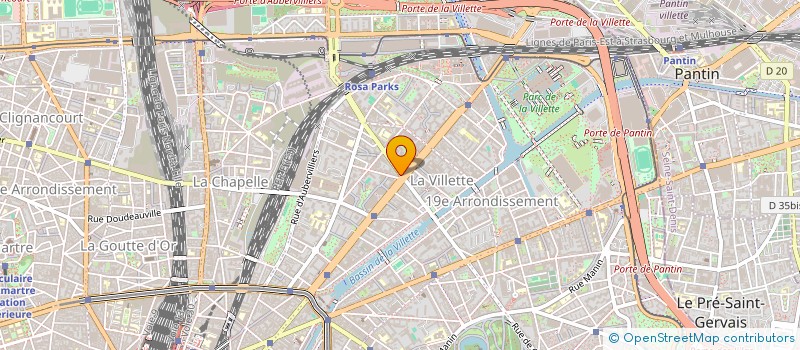 localisation de l'entreprise HAUTE SECURITE CRIMEE à PARIS