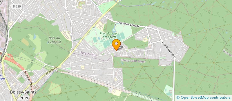 localisation de l'entreprise HAUTE SEINE ENERGIE à SUCY-EN-BRIE