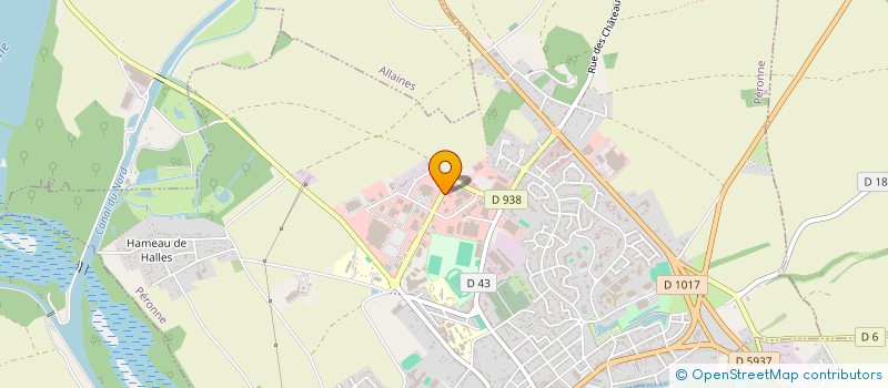 localisation de l'entreprise HAUTE SOMME PARACHUTISME  PERONNE