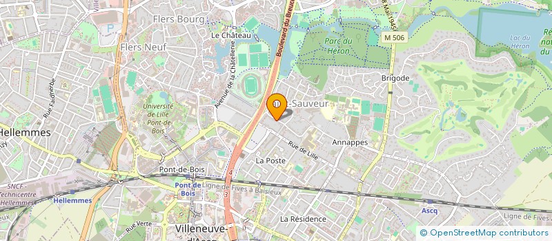 localisation de l'entreprise HAUTE STUDIO FORMATION à VILLENEUVE-D'ASCQ