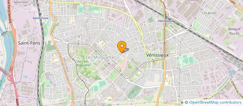 localisation de l'entreprise HAUTE SURCEILLANCE ET PROTECTION SECURITE PRIVEE  VENISSIEUX