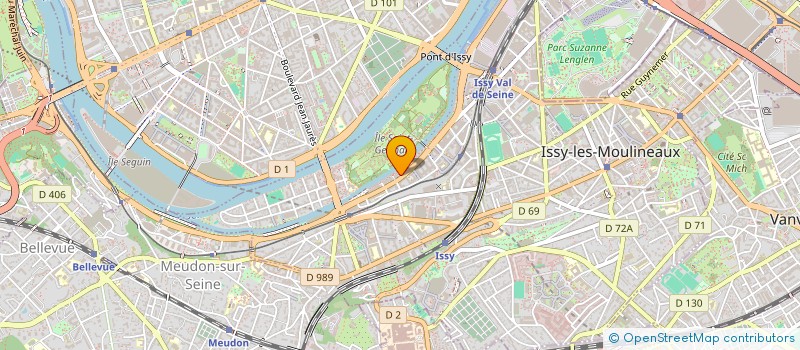 localisation de l'entreprise HAUTE TECHNOLOGIE ET FINANCE à ISSY-LES-MOULINEAUX