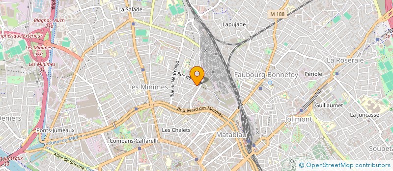 localisation de l'entreprise HAUTE TENSION  TOULOUSE