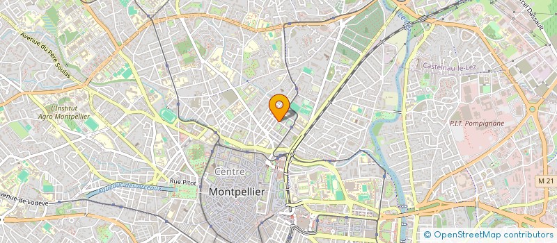 localisation de l'entreprise HAUTE TENSION MUSIQUE à MONTPELLIER