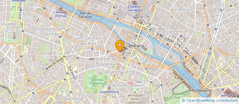 localisation de l'entreprise HAUTEFEUILLE  PARIS