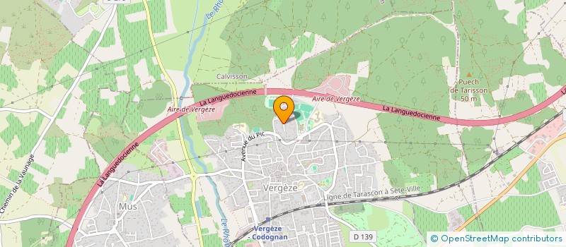 localisation de l'entreprise HAUTELIERE  VERGEZE