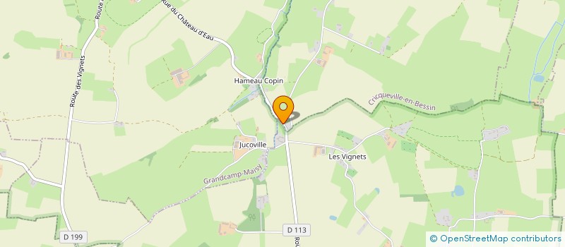 localisation de l'entreprise HAUTEMANIERE ET FILS  GRANDCAMP-MAISY