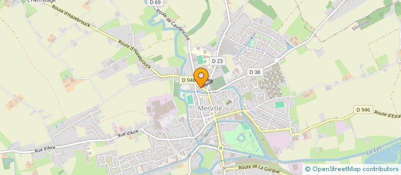 localisation de l'entreprise HAUTERIVE à MERVILLE