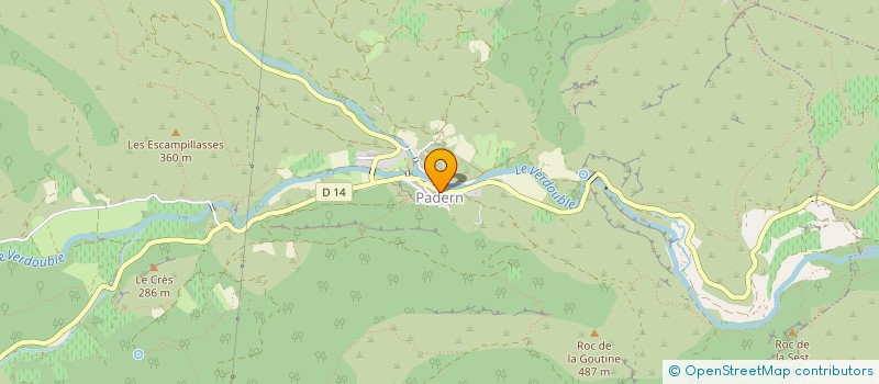 localisation de l'entreprise HAUTES CORBIERES SOLIDAIRES  PADERN