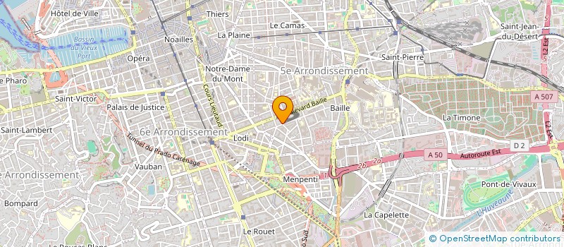 localisation de l'entreprise HAUTES ETUDES DE COMPTABILITE ET DE GESTION à MARSEILLE