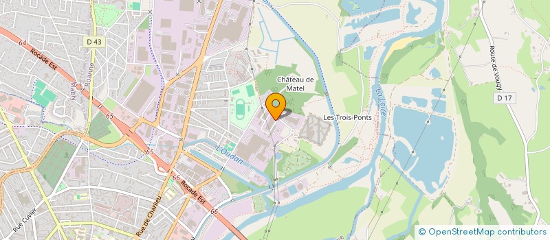 localisation de l'entreprise HAUTES LUMIERES  ROANNE