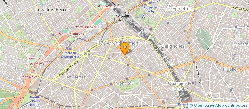 localisation de l'entreprise HAUTEVUE  PARIS