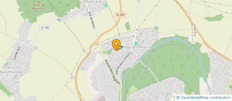 localisation de l'entreprise HAUTION LLVH  CREGY-LES-MEAUX