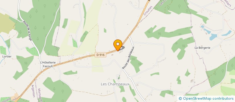 localisation de l'entreprise HAUTLEVENCE SOLUTIONS à LES CHAMPEAUX