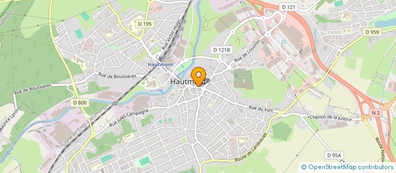 localisation de l'entreprise HAUTMONT FINANCEMENT à HAUTMONT