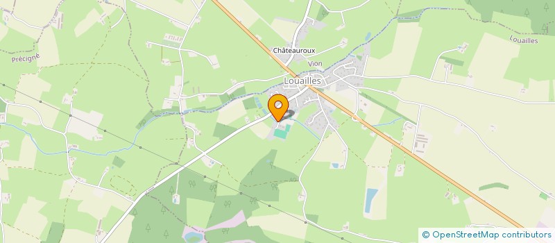 localisation de l'entreprise HAUTS COMME 3 POMMES  LOUAILLES