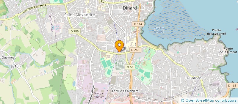 localisation de l'entreprise HAUTS'DA CIEUX  DINARD