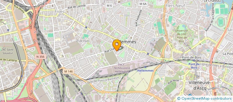 localisation de l'entreprise HAUTS-DE-FRANCE AVENIR TPE-PME à LILLE