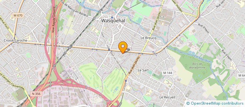 localisation de l'entreprise HAUTS DE FRANCE BUREAUTIQUE à WASQUEHAL