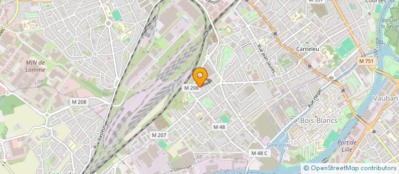 localisation de l'entreprise HAUTS-DE-FRANCE ENVIRONNEMENT à LILLE