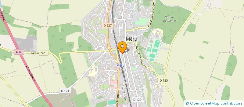 localisation de l'entreprise HAUTS DE FRANCE HABITAT à MERU