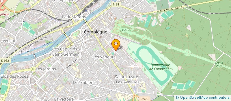 localisation de l'entreprise HAUTS DE FRANCE INVESTIGATIONS  COMPIEGNE