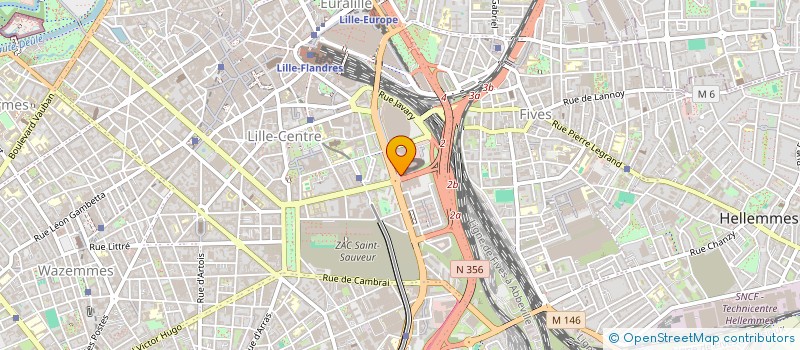 localisation de l'entreprise HAUTS-DE-FRANCE MOBILITES à LILLE