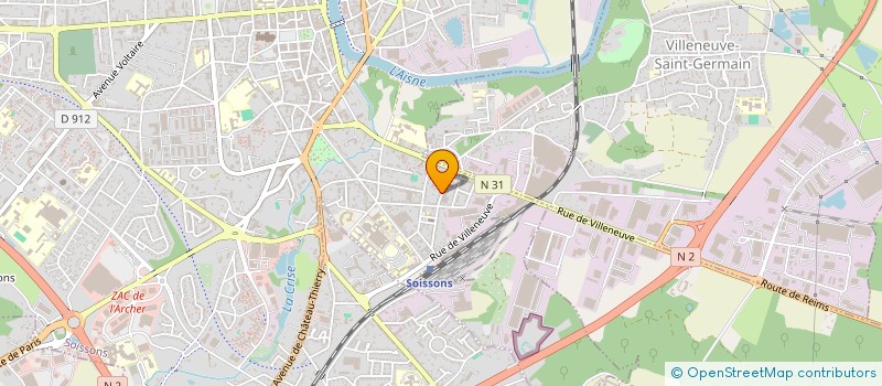 localisation de l'entreprise HAUTS-DE-FRANCE SECURIT à SOISSONS