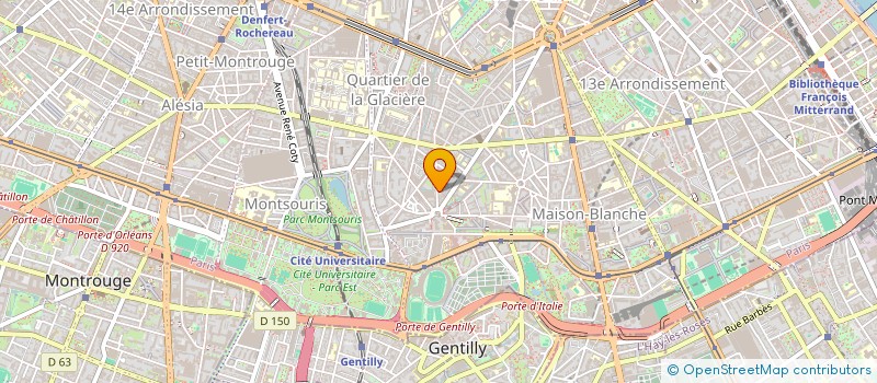 localisation de l'entreprise HAUTS RELIEFS  PARIS