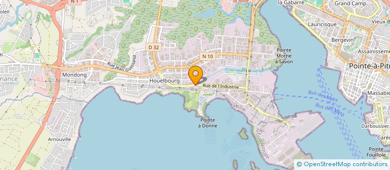 localisation de l'entreprise HAUTS VOIE VERTE  BAIE-MAHAULT