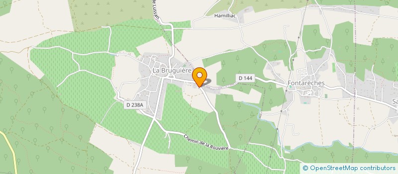 localisation de l'entreprise HAUVESPRE-GARANI  LA BRUGUIERE