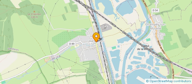 localisation de l'entreprise HAV  VANDIERES