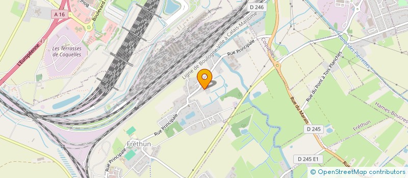 localisation de l'entreprise HAV RENOVATION  FRETHUN