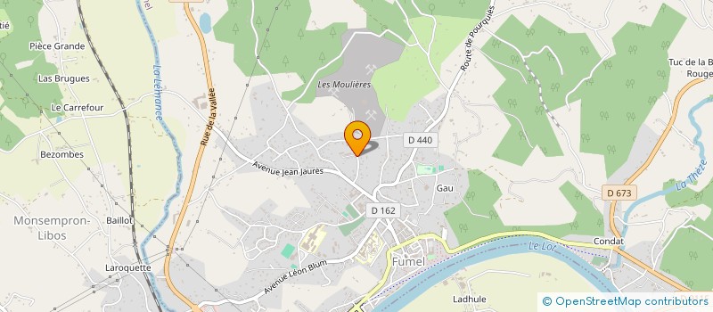 localisation de l'entreprise HAVA  CONDEZAYGUES