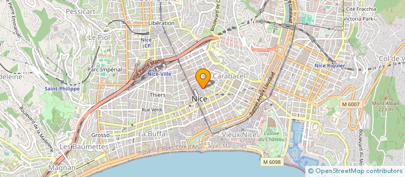 localisation de l'entreprise HAVA à NICE