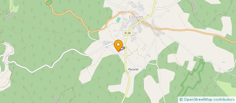 localisation de l'entreprise HAVA PRODUCTS à CONCOTS