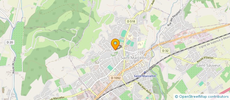 localisation de l'entreprise HAVAE  SAINT-MARCELLIN