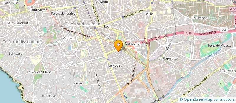 localisation de l'entreprise HAVAHE ROBONI à MARSEILLE