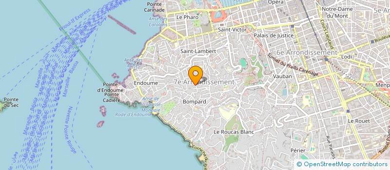 localisation de l'entreprise HAVANA à MARSEILLE