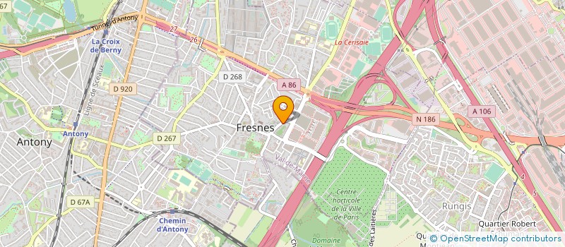 localisation de l'entreprise HAVANA  FRESNES